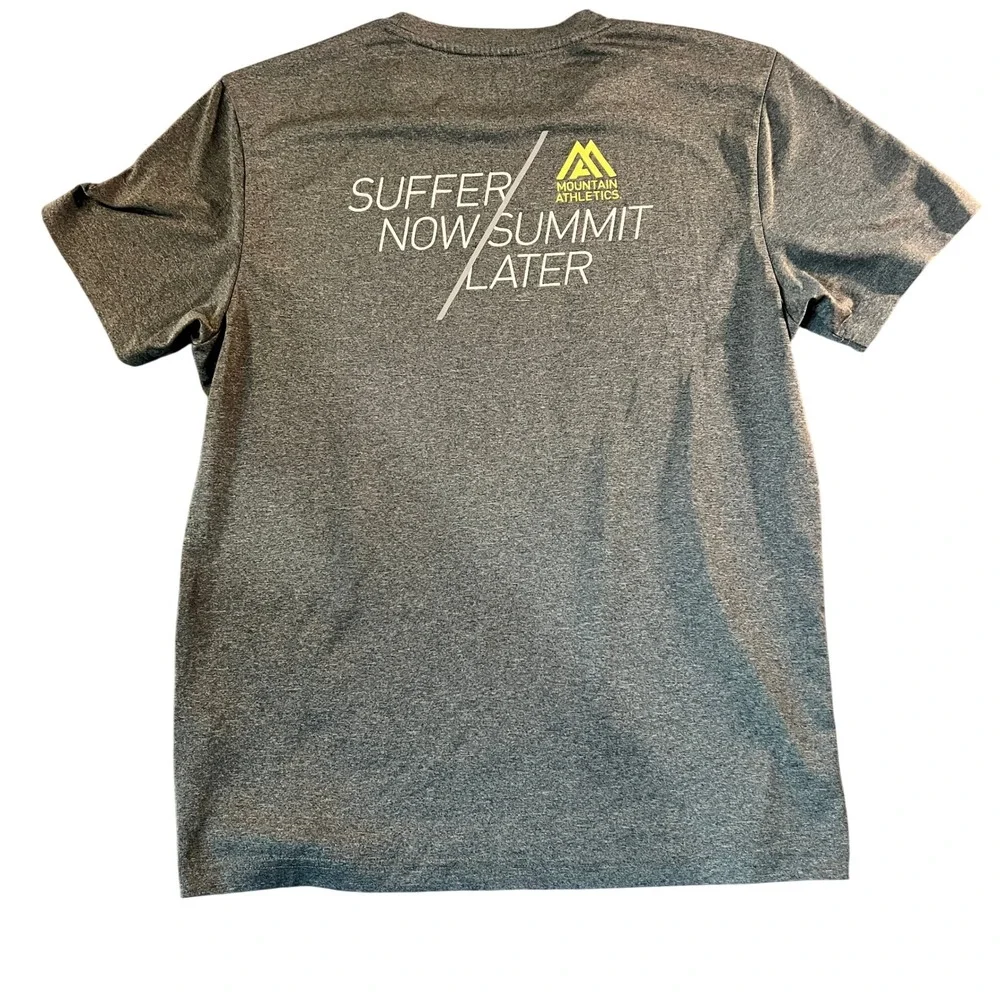 The North Face Mountain Athletics Shirt Mens Large - Gray Suffer Now Summit